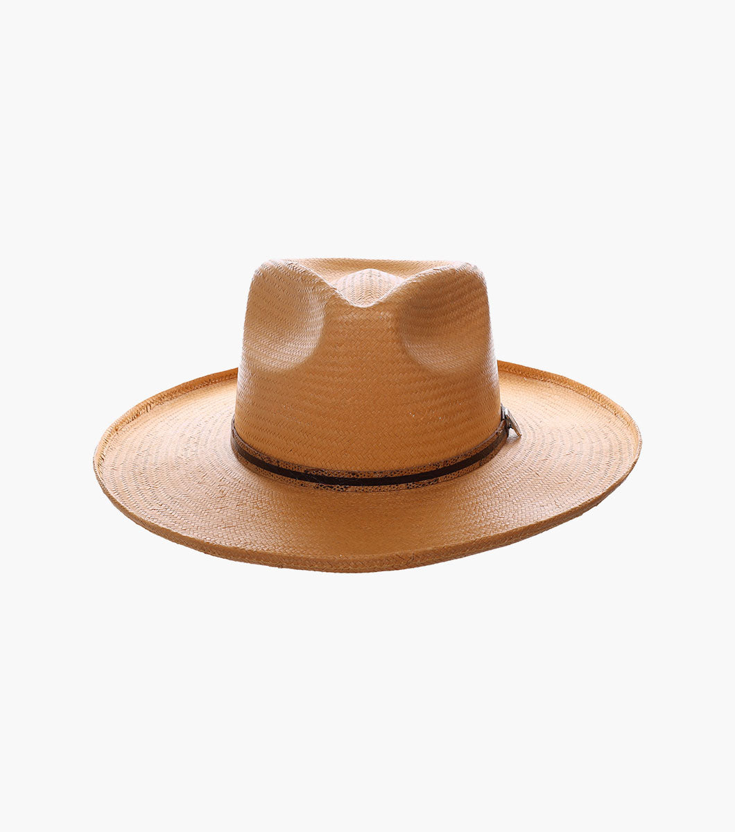 MILANO FEDORA Toyo Pinched Front Hat