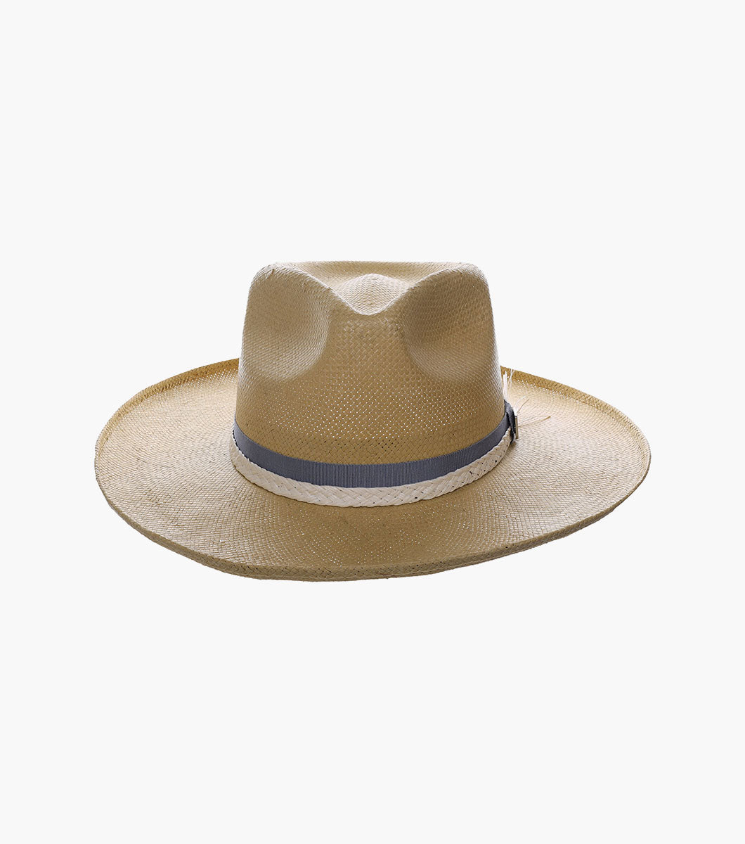NEW YORK FEDORA Toyo Pinch Front Hat