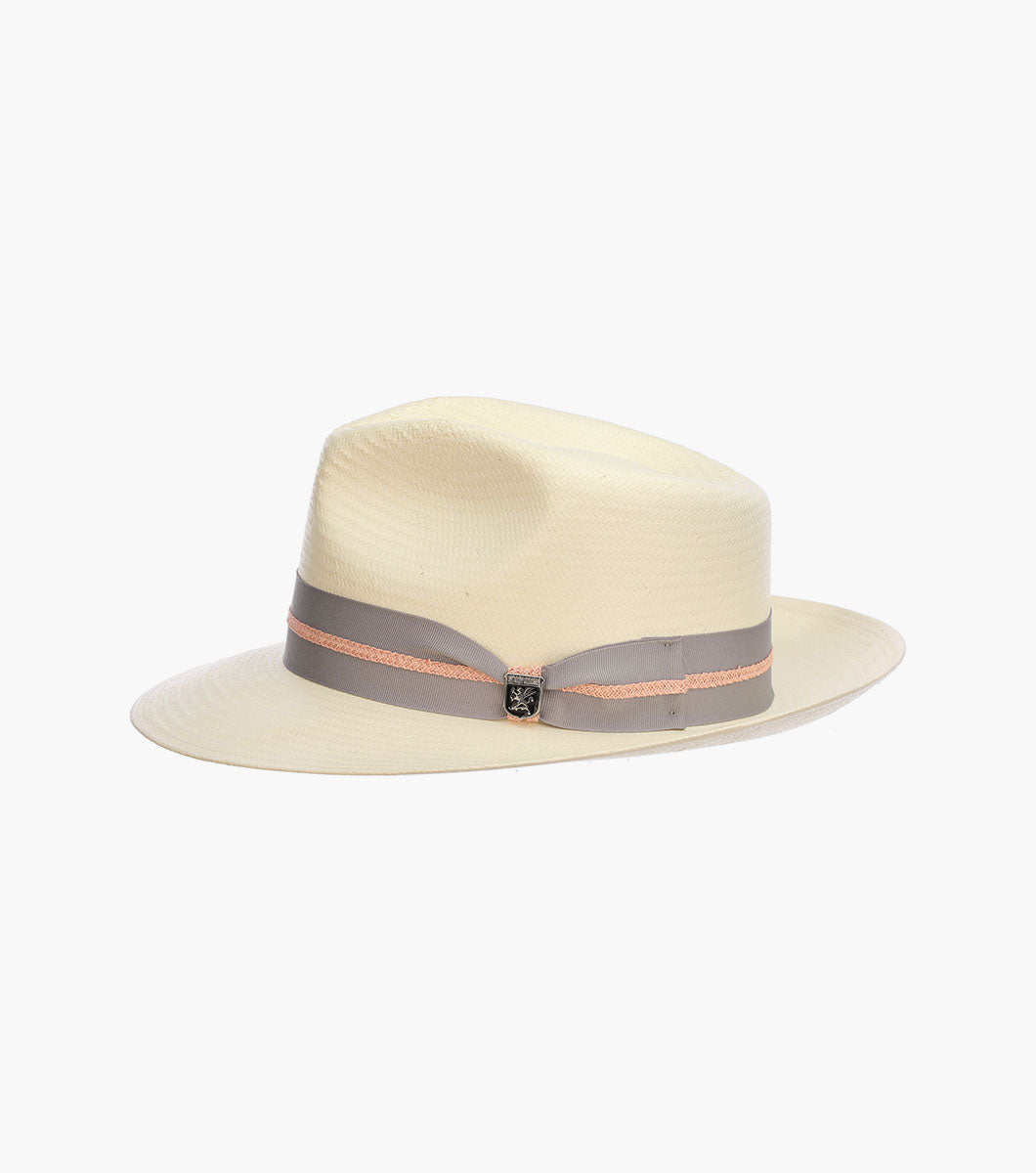 BENNETT FEDORA Toyo Pinch Front Hat