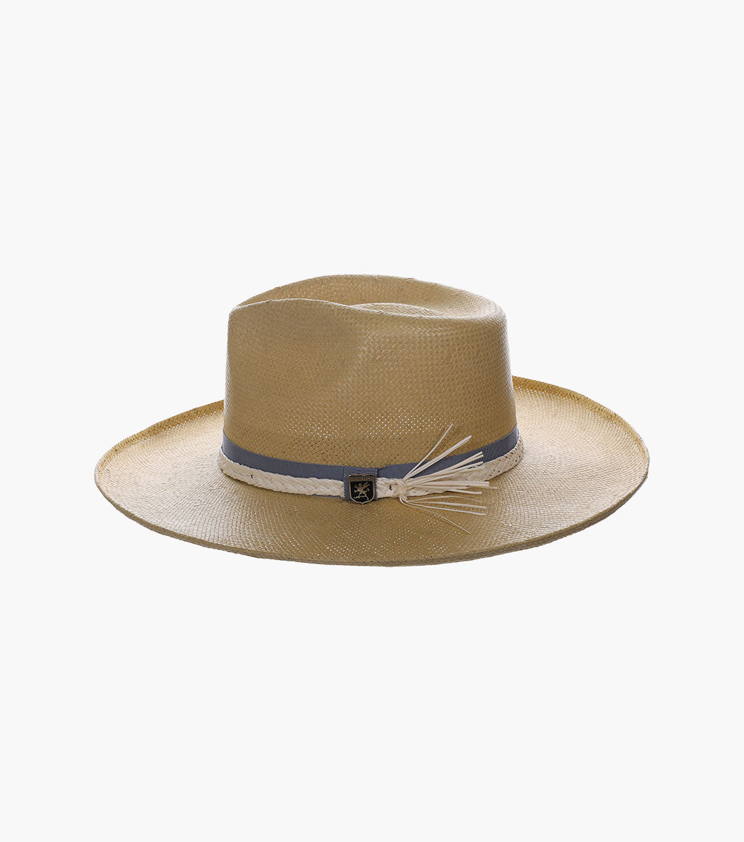 NEW YORK FEDORA Toyo Pinch Front Hat