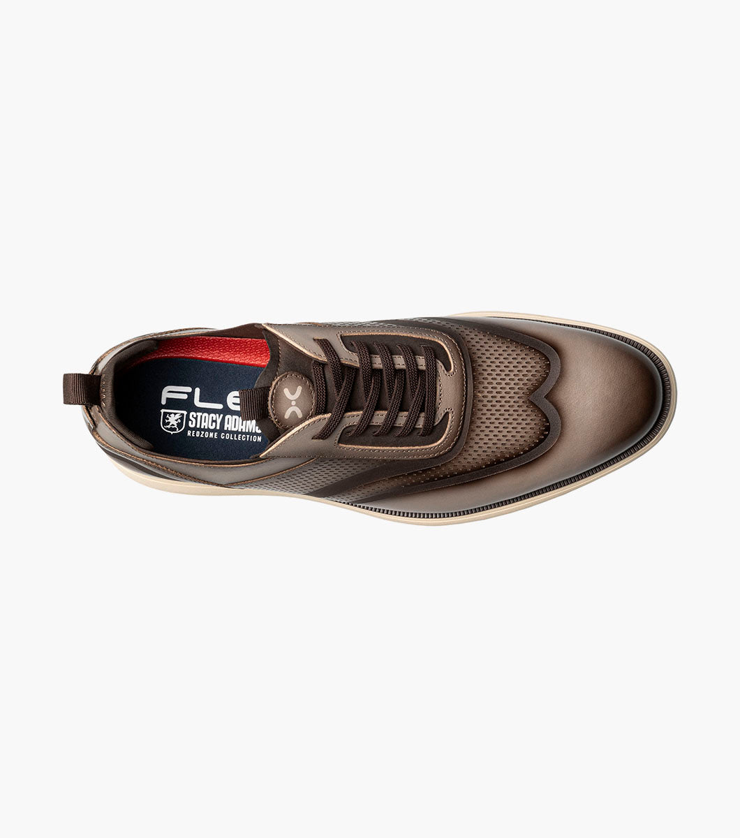 EDGEWOOD Wingtip Elastic Lace Up