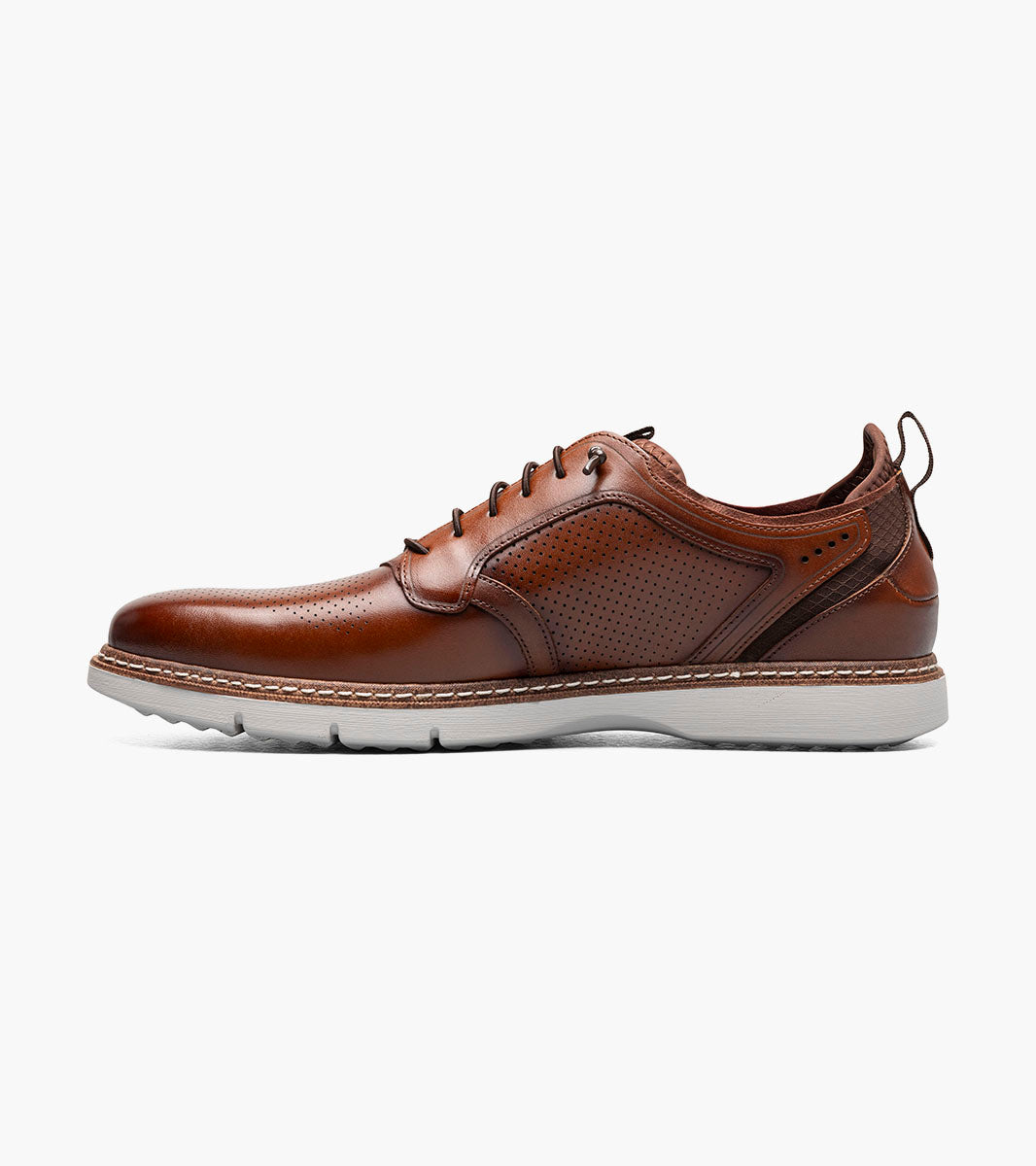 SYNC Plain Toe Elastic Lace Up