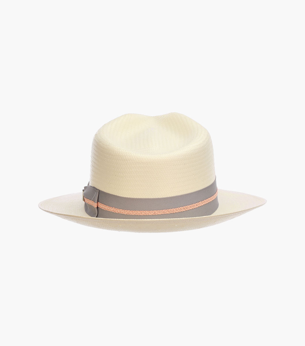 BENNETT FEDORA Toyo Pinch Front Hat