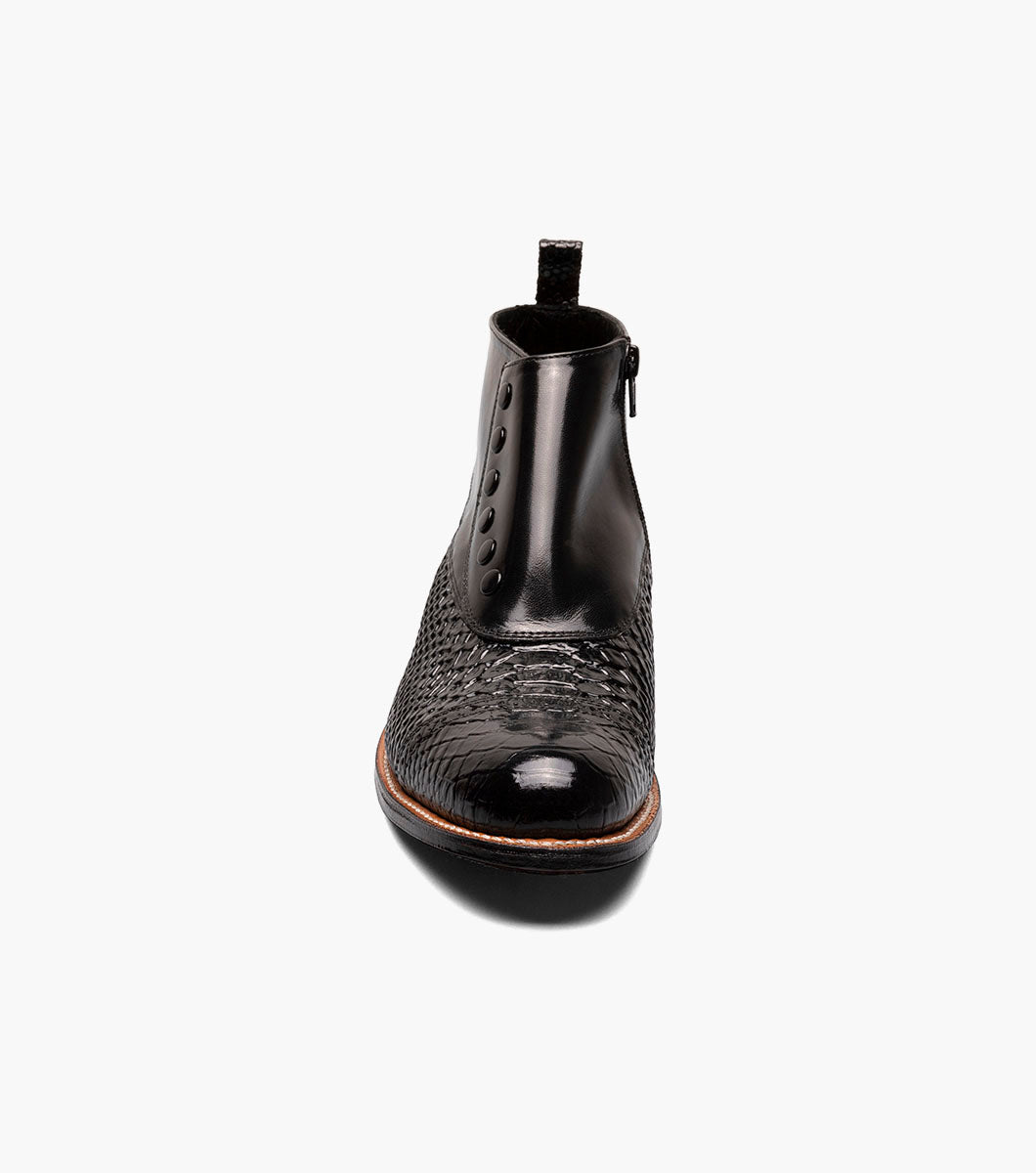 MADISON Spectator Spat Cap Toe Demi Boot