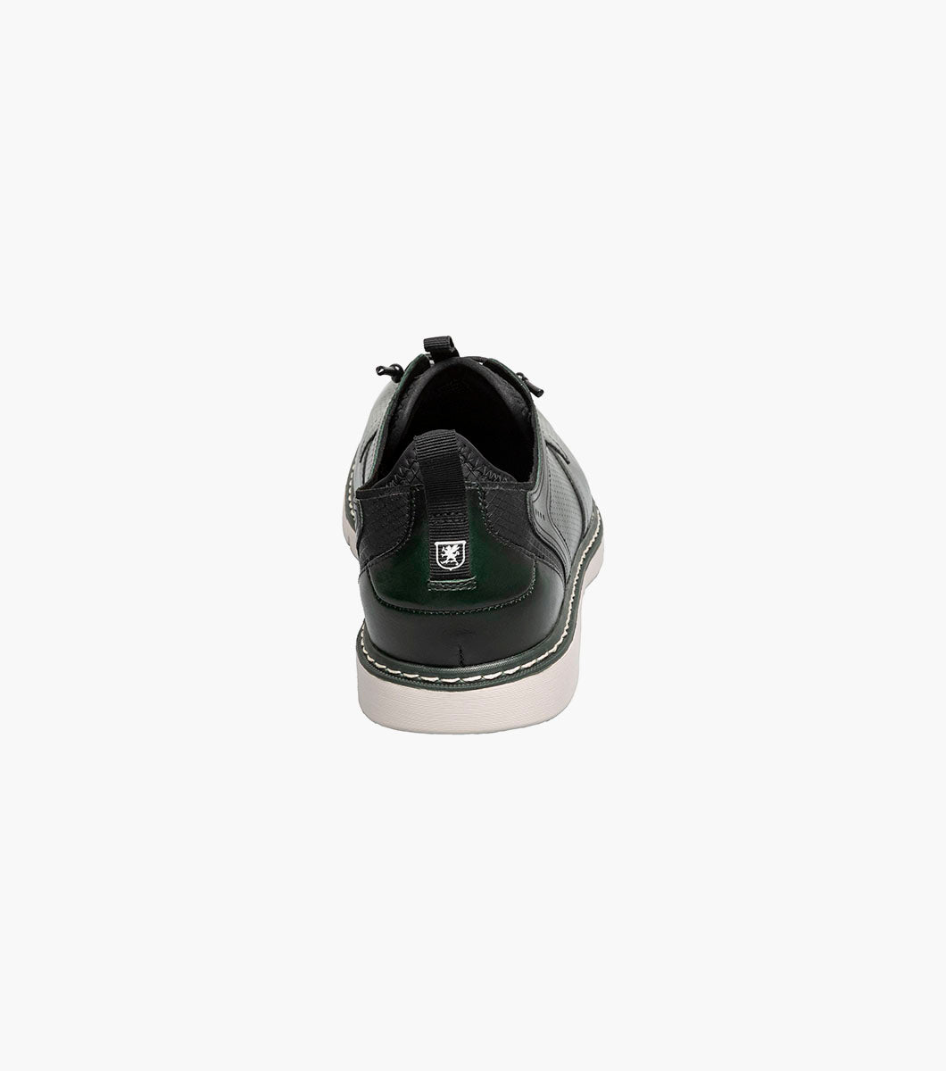 SYNC Plain Toe Elastic Lace Up