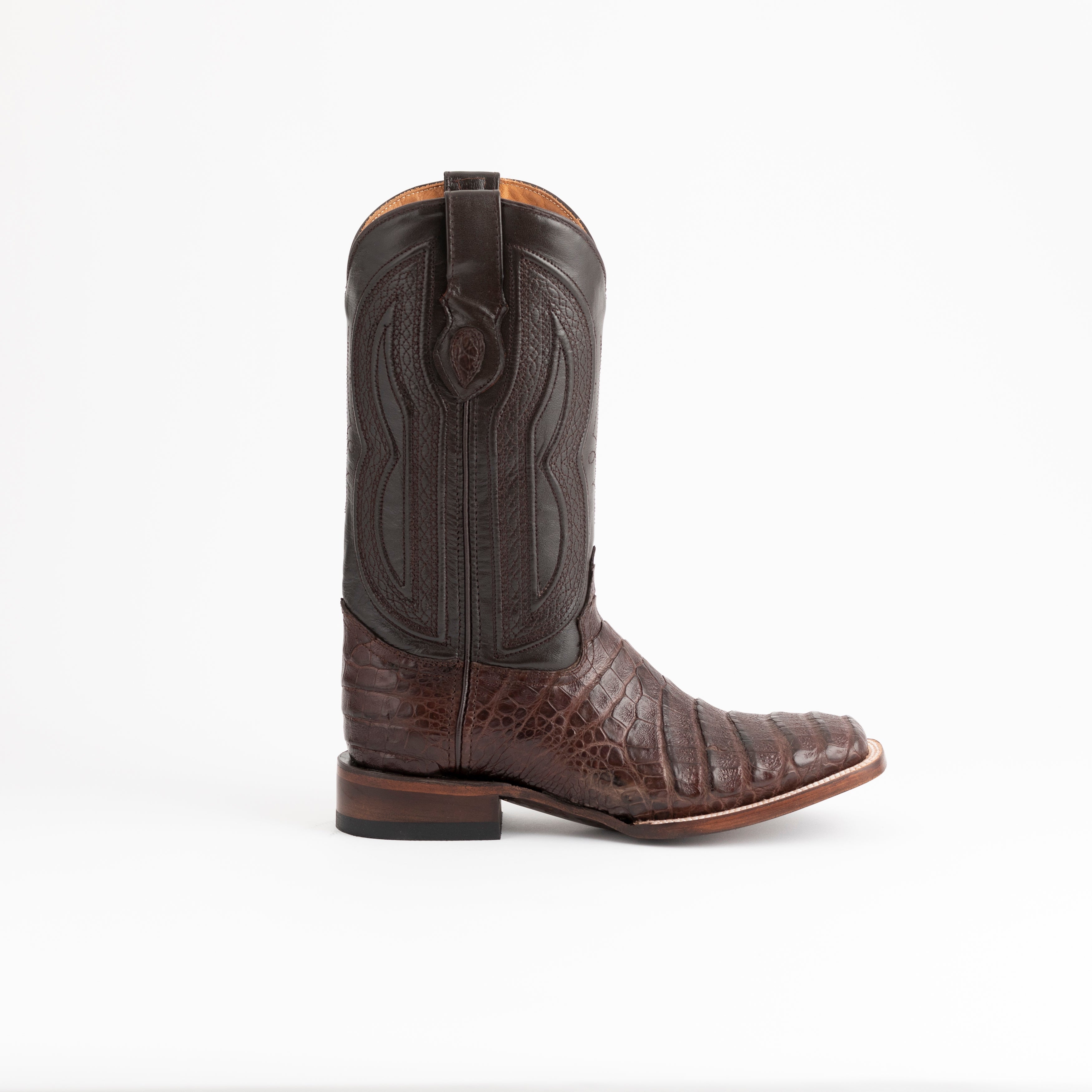 Ferrini Belly Caiman Dakota Luxury Shoe