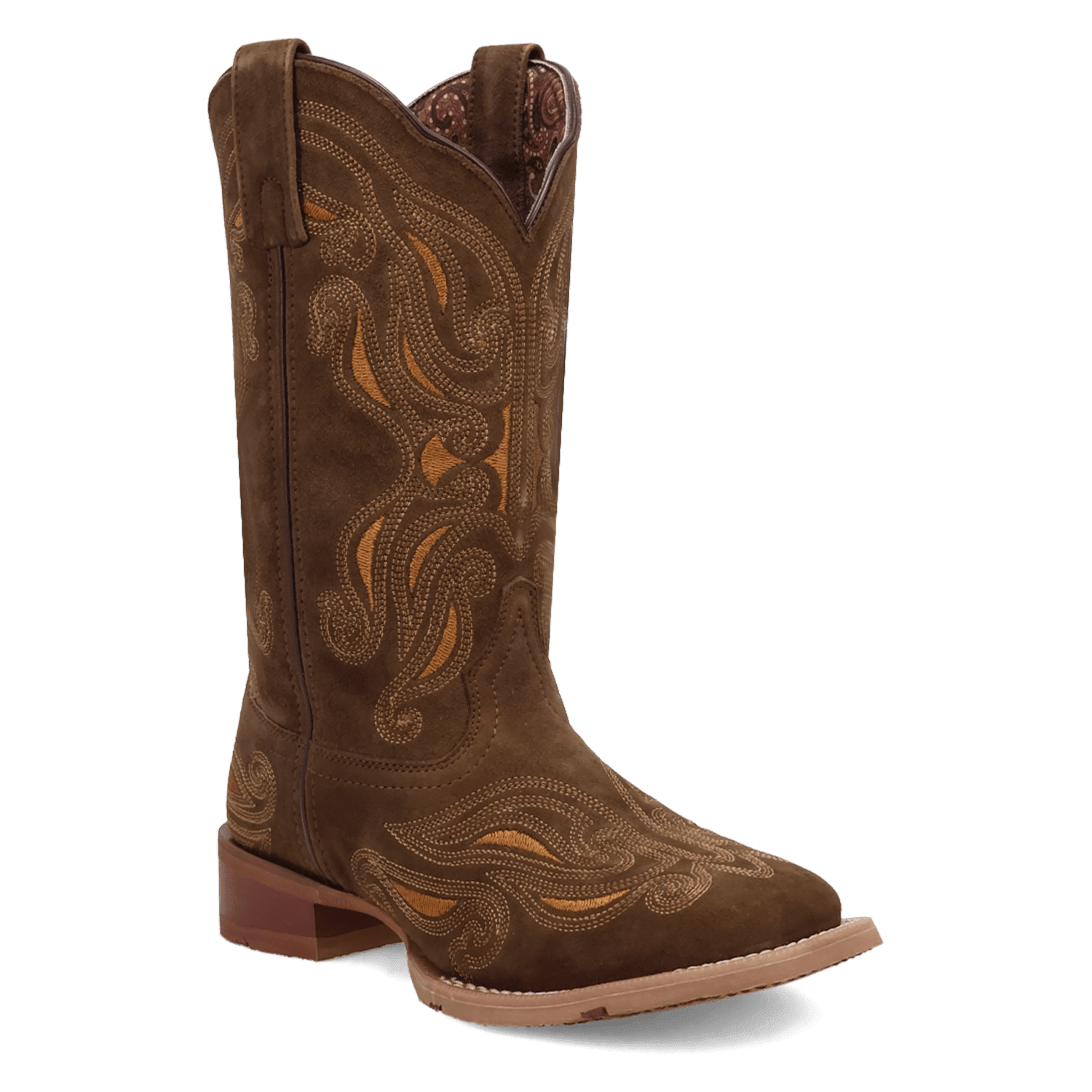 Laredo Millie Leather Boot - Luxury Brown Ankle Boot