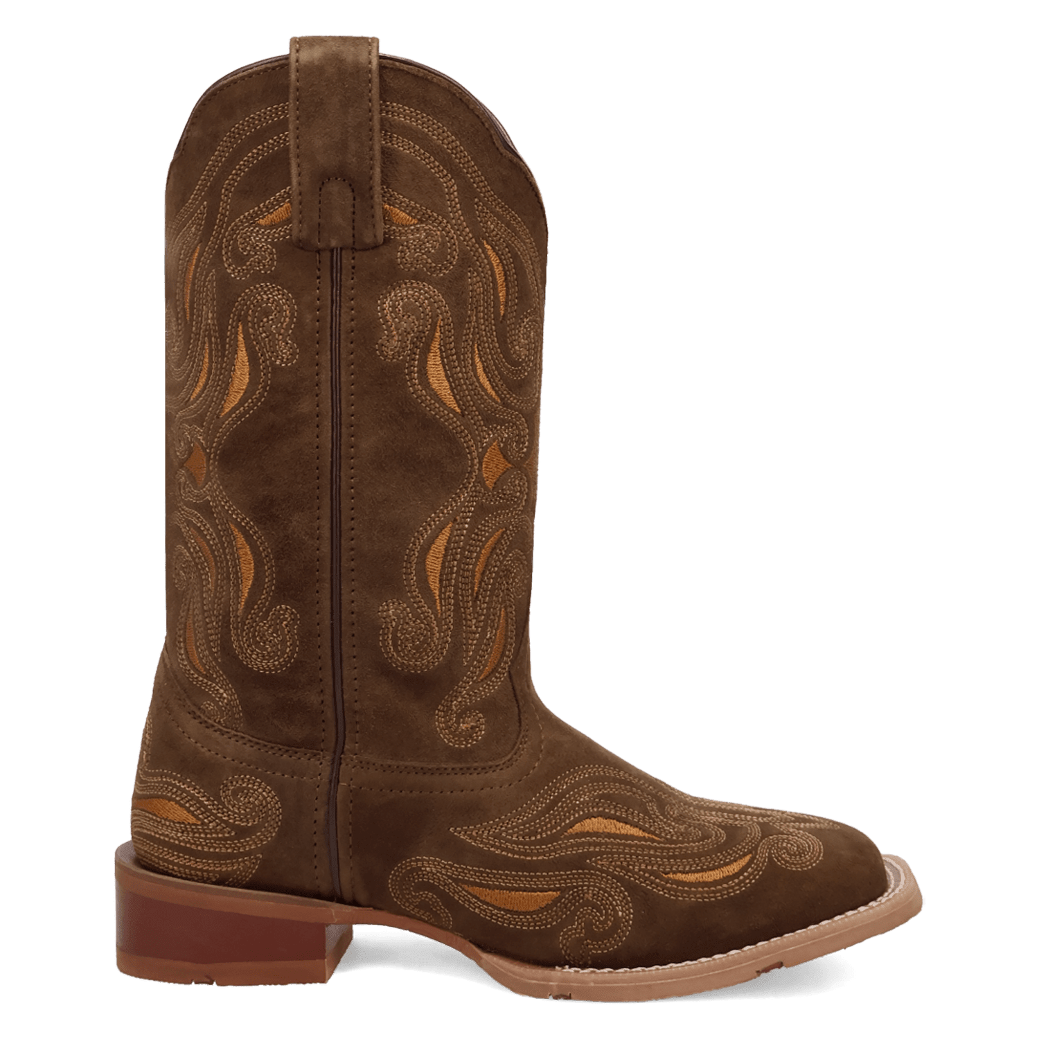 Laredo Millie Leather Boot - Luxury Brown Ankle Boot