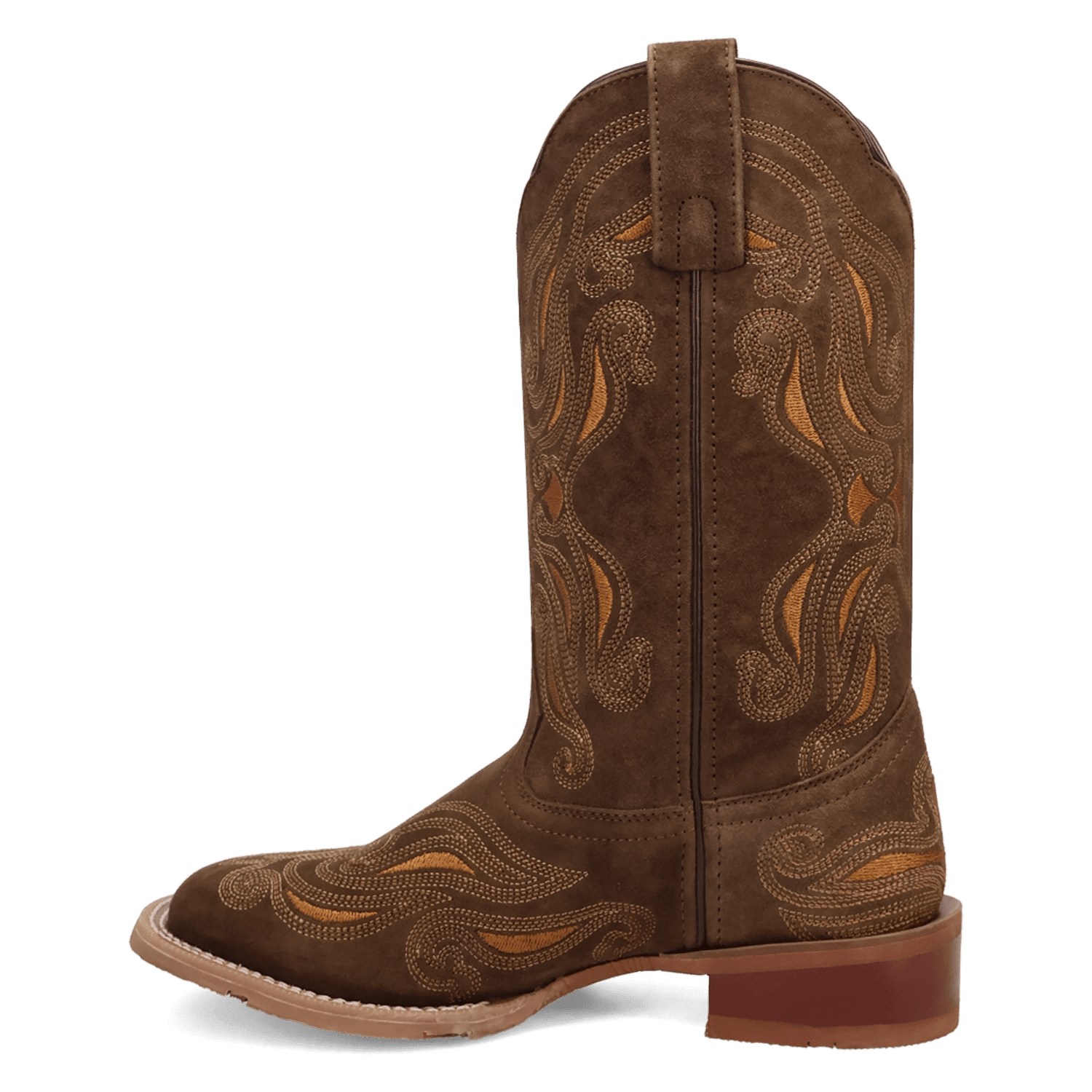 Laredo Millie Leather Boot - Luxury Brown Ankle Boot