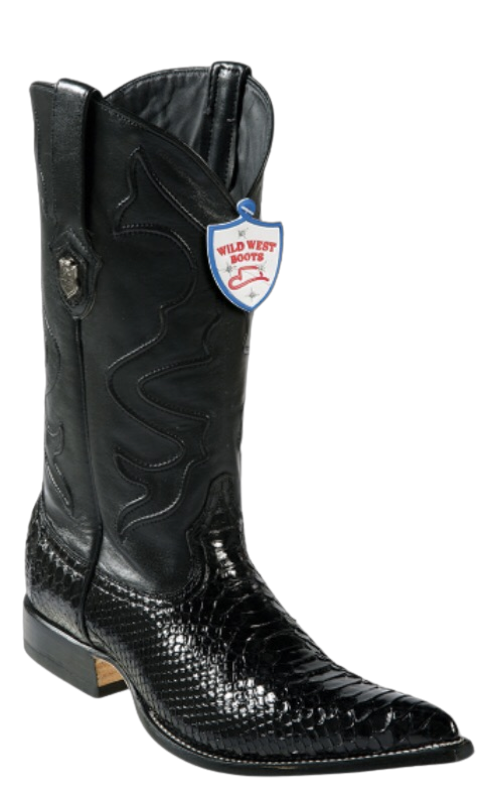 Bota de Pitón Original Horma Punta Aladino Wild West