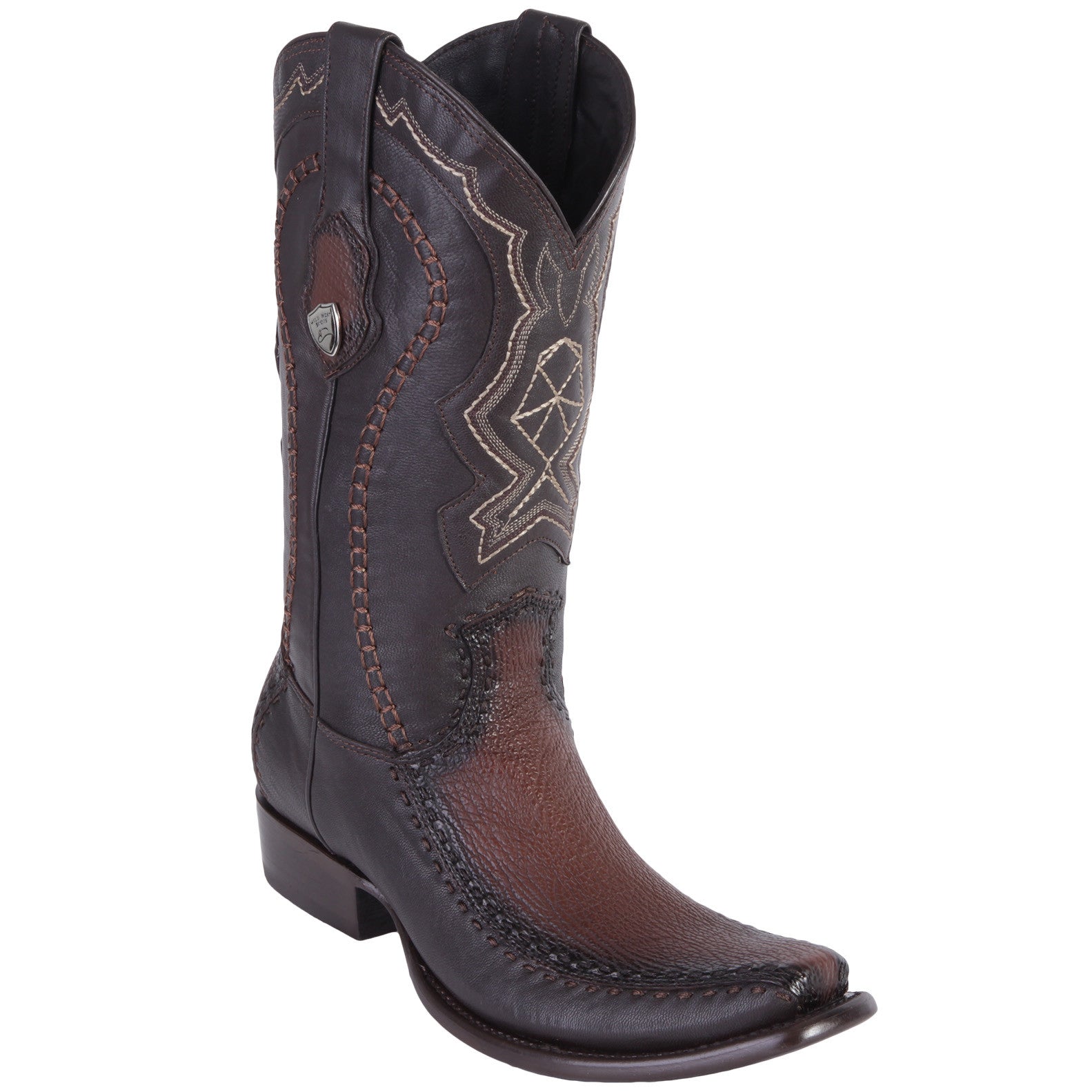 Brown Shark Cowboy Boots Dubai Toe