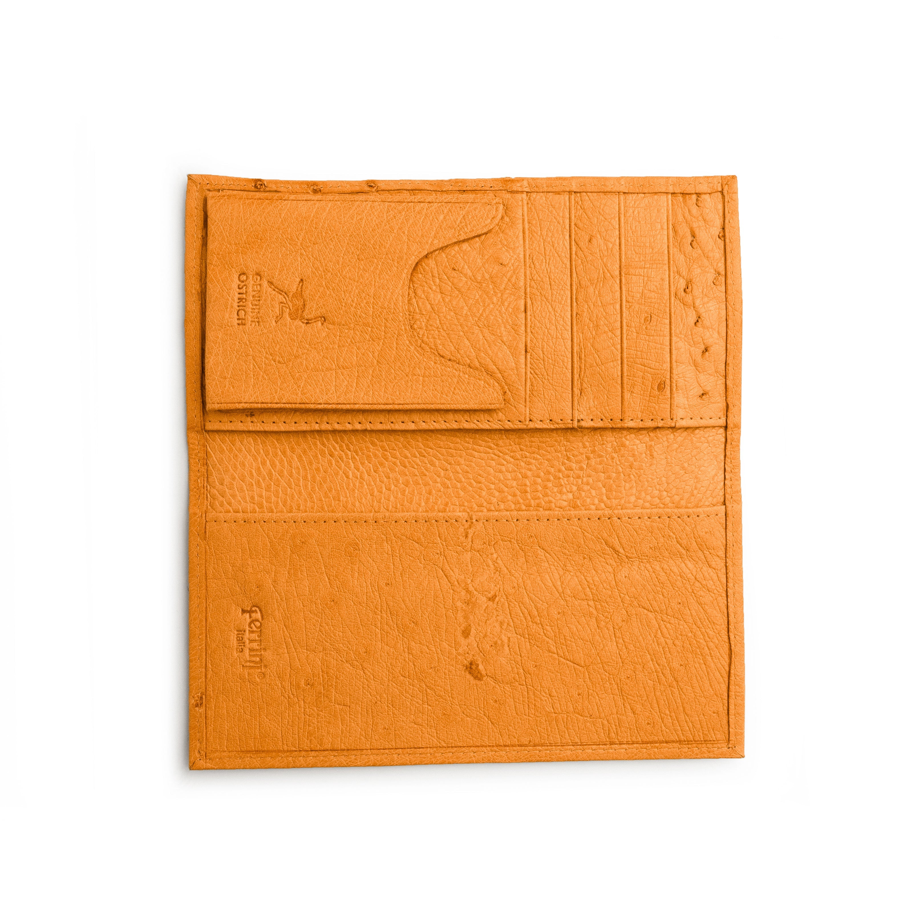 Ferrini Smooth Ostrich Checkbook Luxury Loafer
