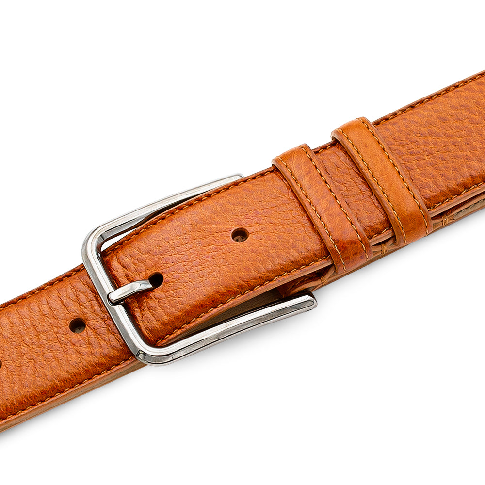 Mezlan Deerskin Leather Belt