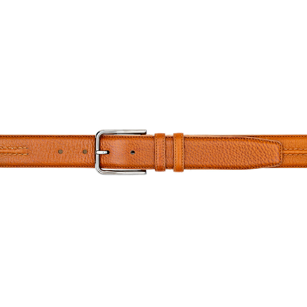 Mezlan Deerskin Leather Belt