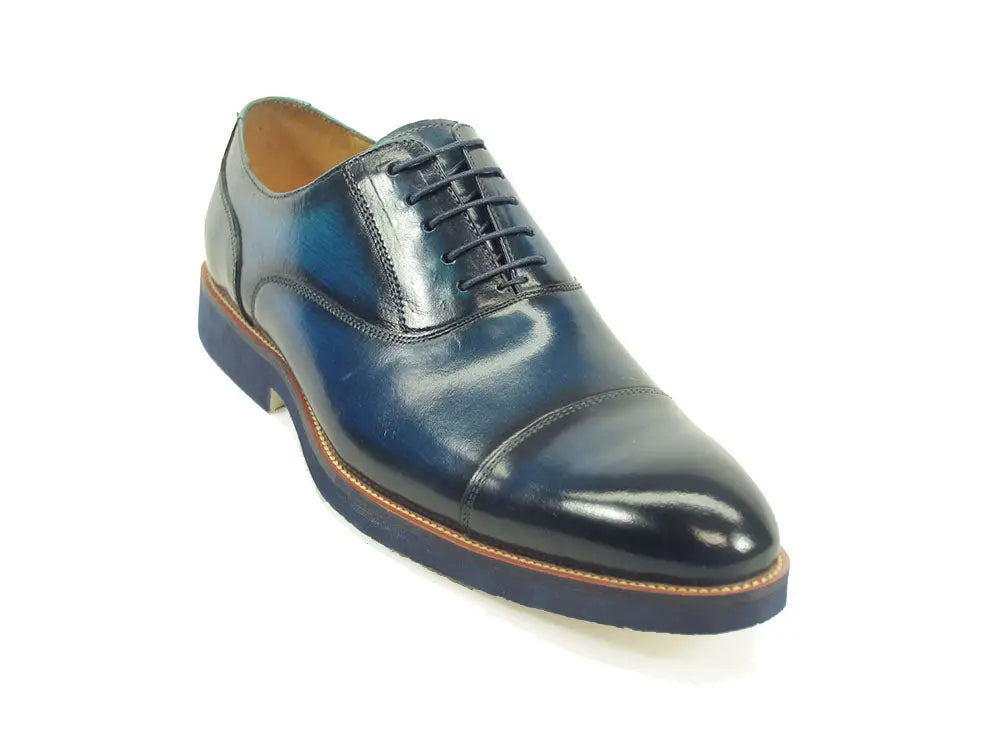 Burnished Cap Toe Oxford Carrucci