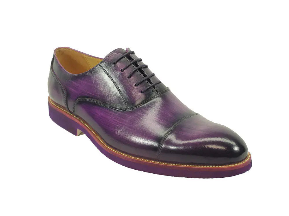Burnished Cap Toe Oxford Carrucci