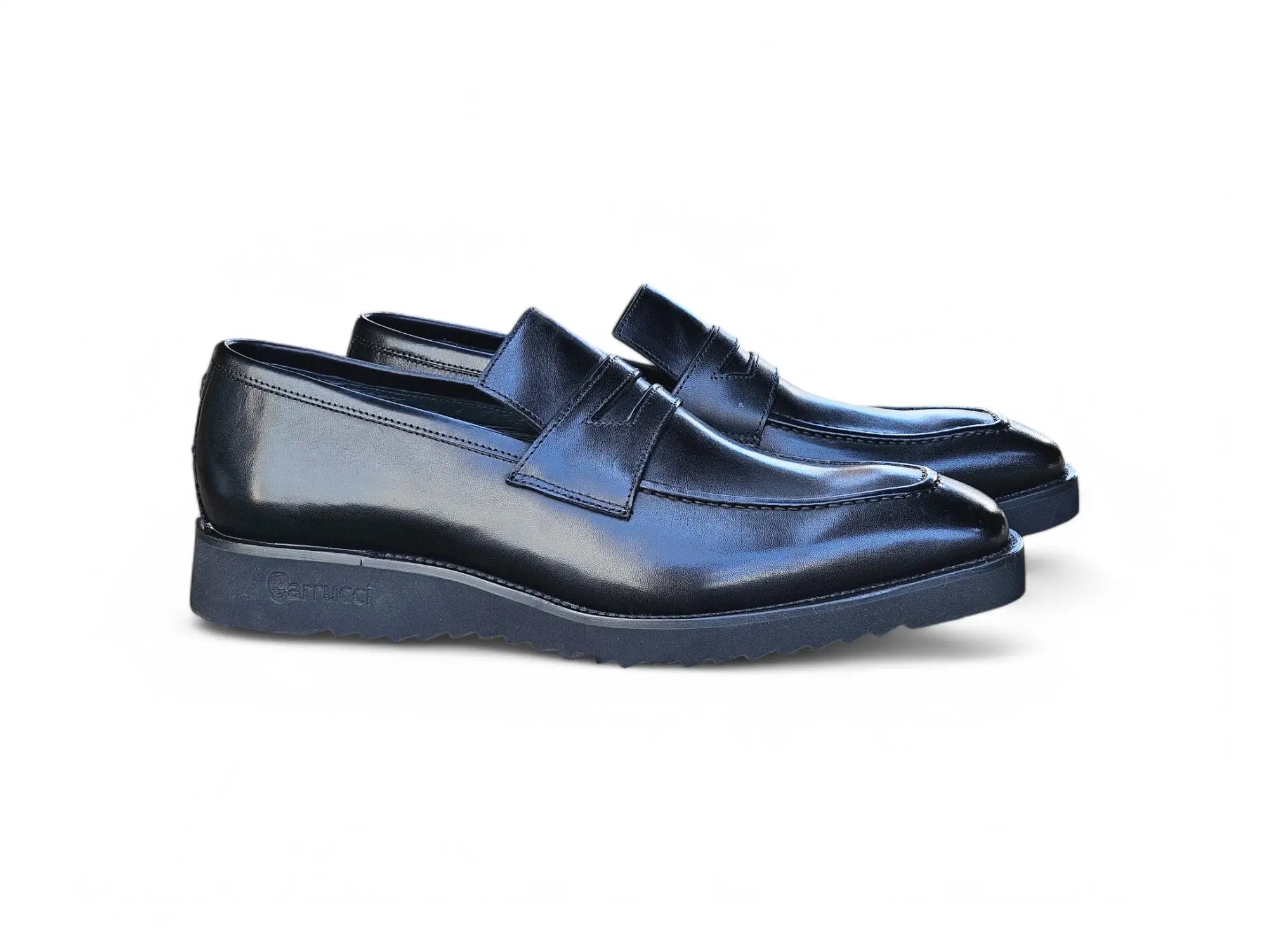 Chic Patina Burnished Penny Loafer Carrucci