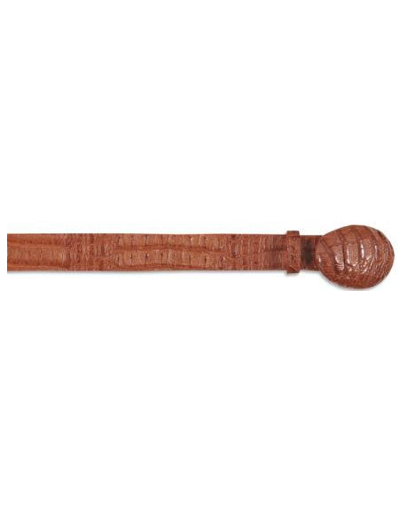 Los Altos Cognac All-Over Genuine Crocodile ~ World Best Alligator ~ Gator Cinturon De Cocodrilo