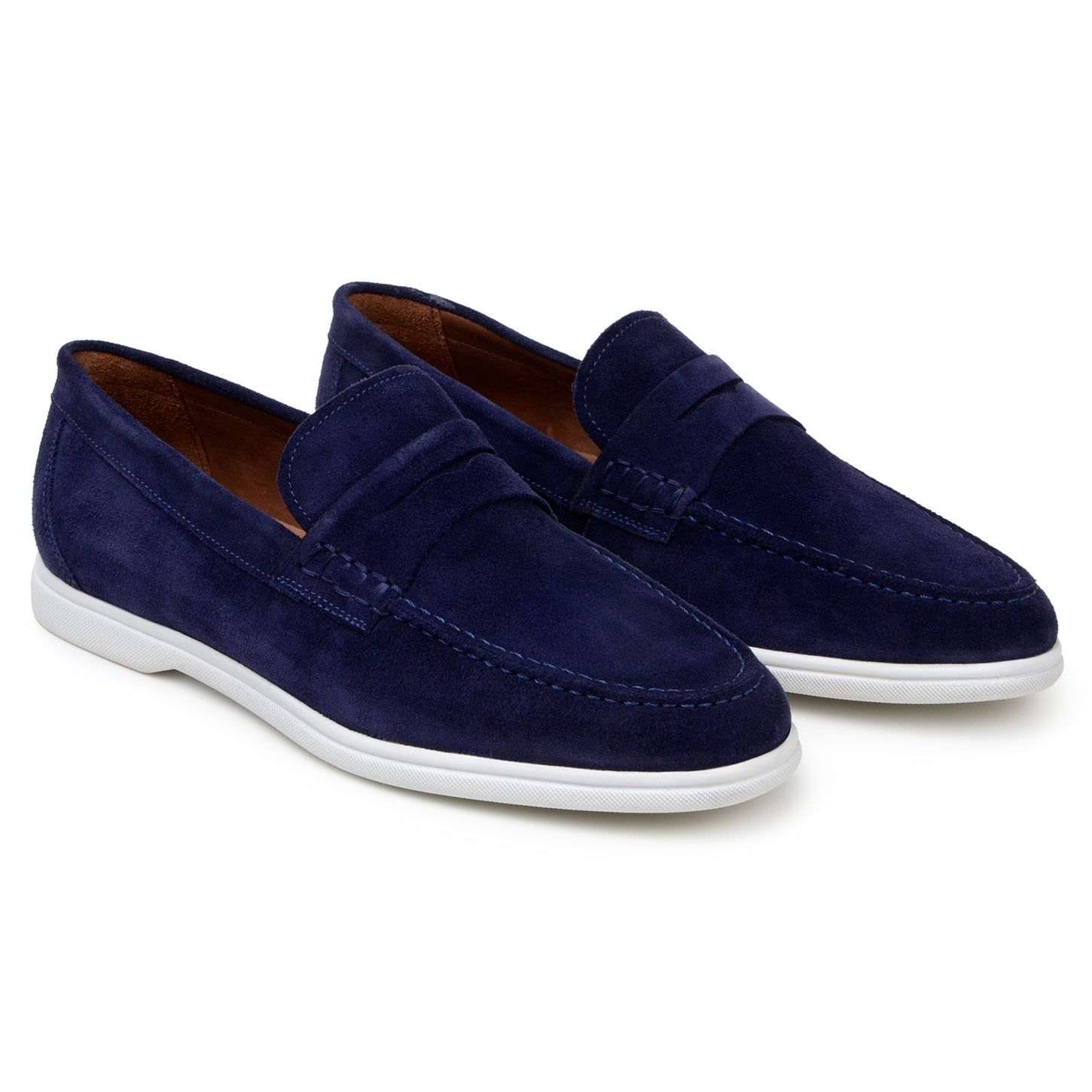 Belvedere Niko Navy Alligator Leather Loafer