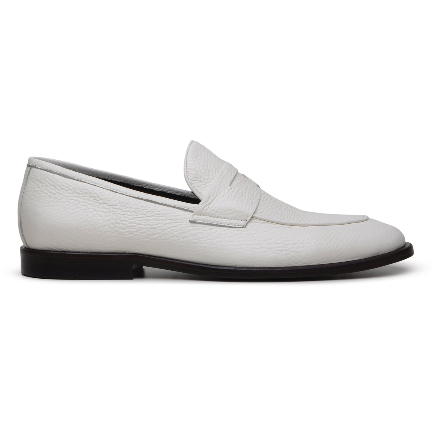 Belvedere NOHR White Leather Luxury Shoe