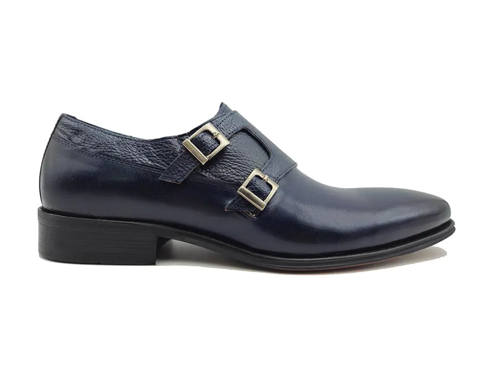 Double Monk Straps Loafer Carrucci