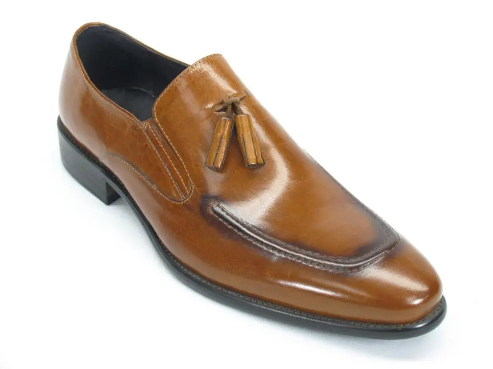 KS099-714 Leather Tassel Loafer Carrucci
