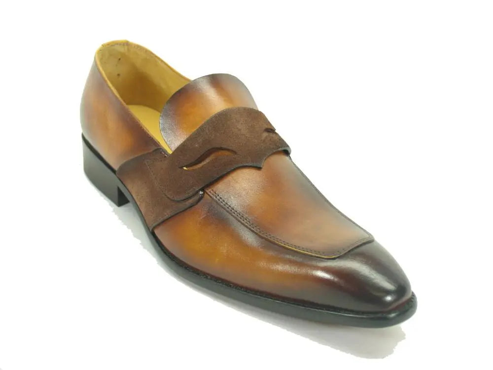Mixed Media Modern Penny Loafer Carrucci