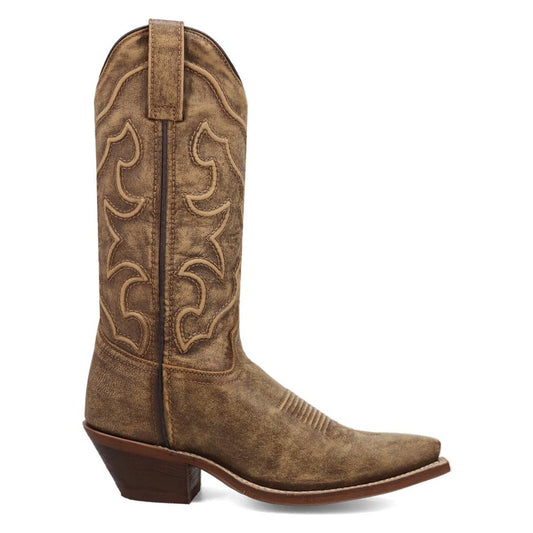 Laredo Reva Honey Leather Snip Toe Women Boots
