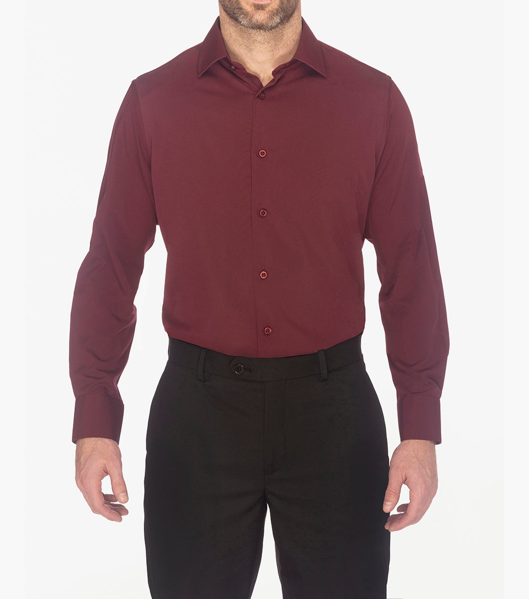 SANDEE DRESS SHIRT Spread Collar