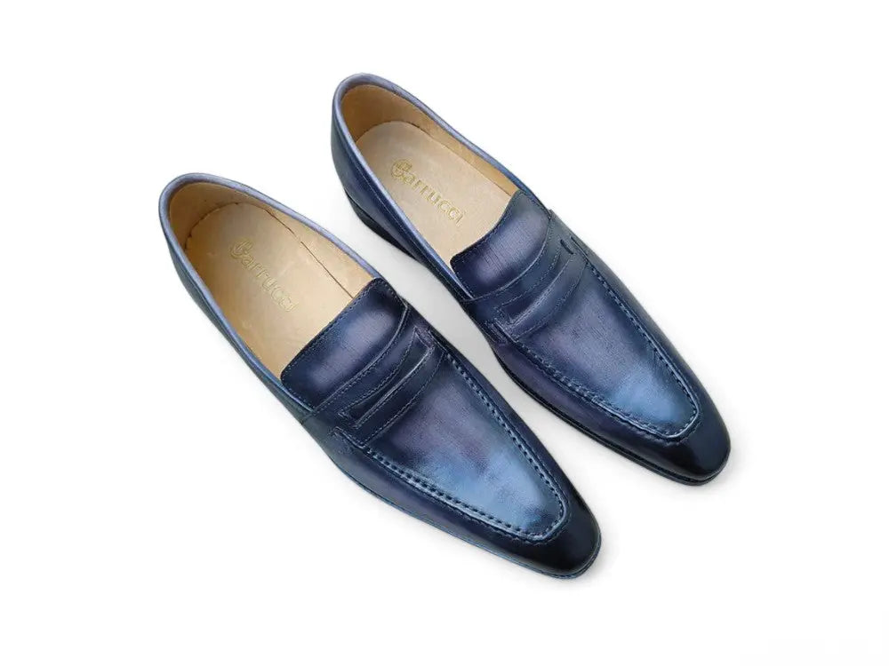 Signature Leather Penny Loafer Slip-on Carrucci