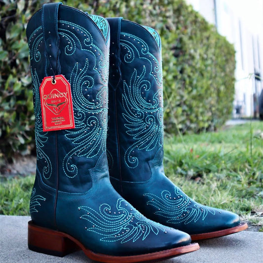 Blue Cowgirl Boots