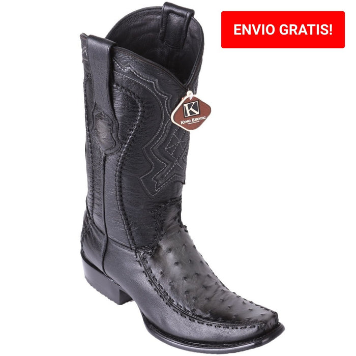 Botas de Avestruz Original Dubai Tejida