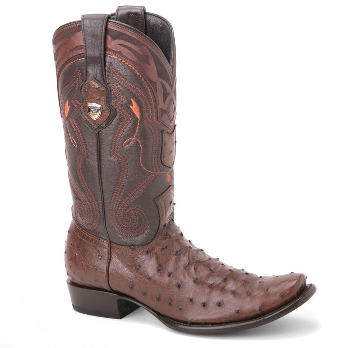 Botas de Avestruz Original Horma Dubai