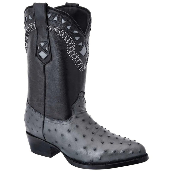 Botas de Avestruz Original Horma Puntal