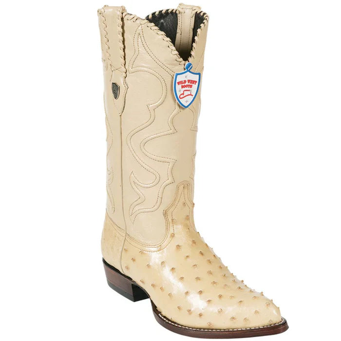 Botas de Avestruz Original Horma Puntal WW