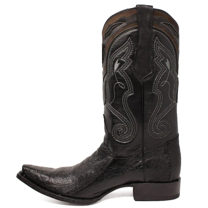 Botas de Avestruz Pata Original Punta Recortada WW