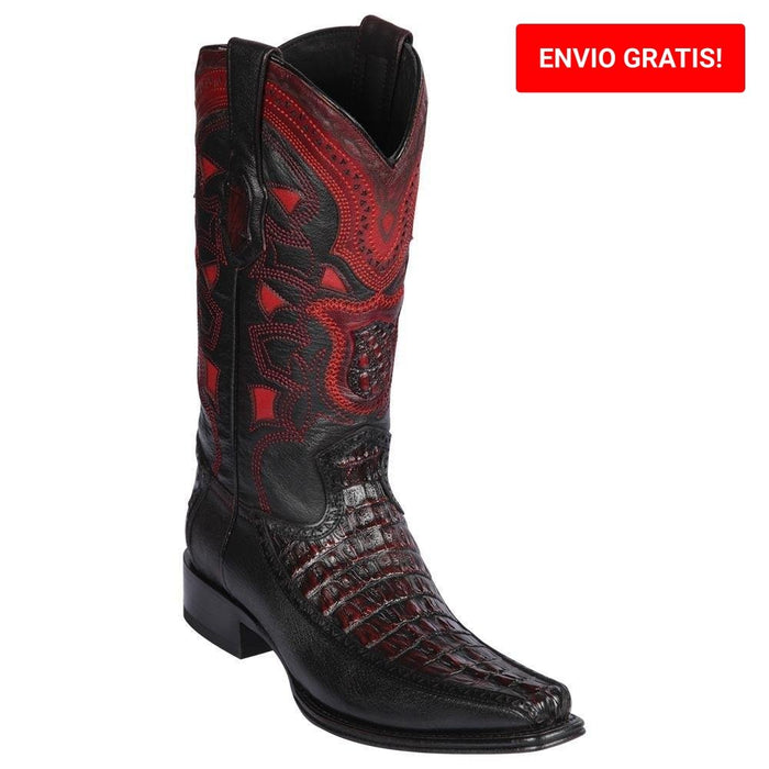 Botas de Cocodrilo Caiman con Venado Horma Europea