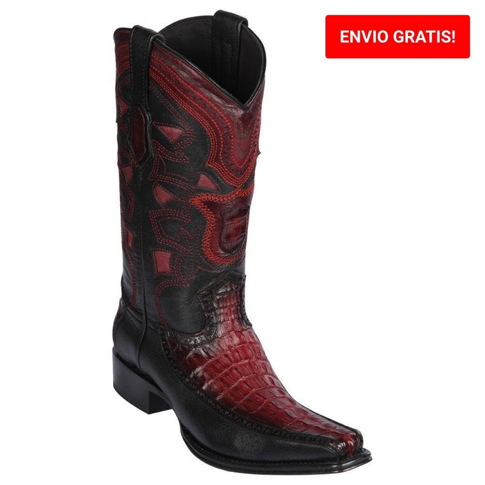 Botas de Cocodrilo Caiman con Venado Horma Europea