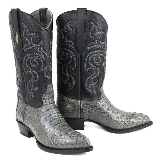 Botas de Cocodrilo Caiman Lomo Puntal