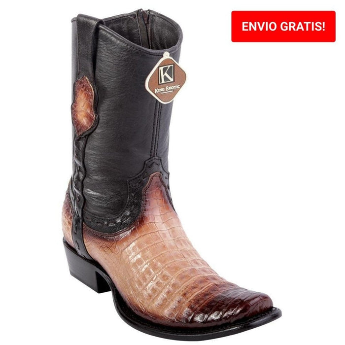 Botas de Cocodrilo Caiman Panza Corta Dubai