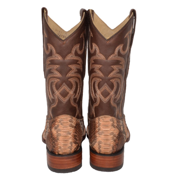 Botas de Piton Original Horma Cuadrada Amplia Color Arena LAB