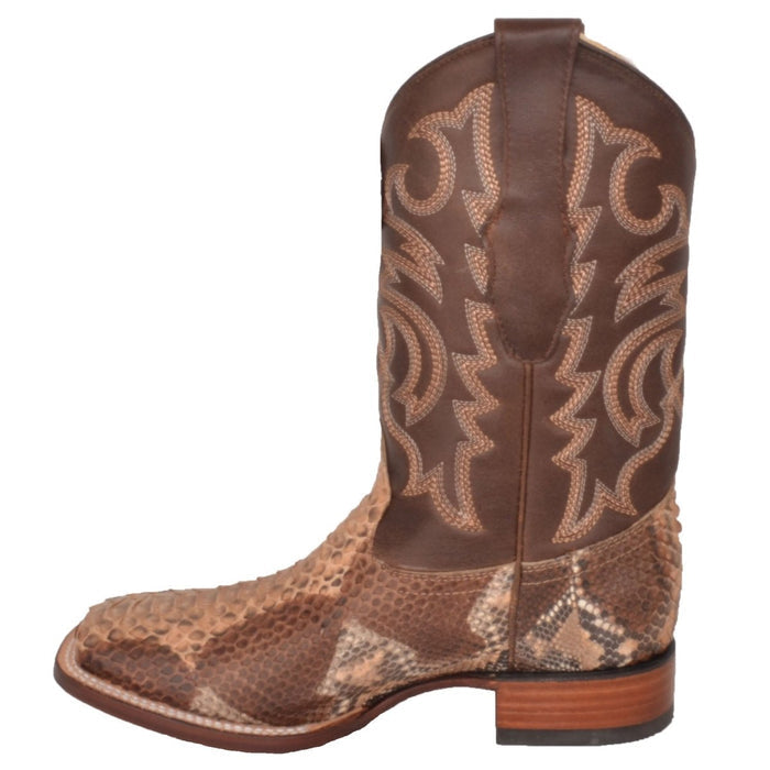 Botas de Piton Original Horma Cuadrada Amplia Color Arena LAB