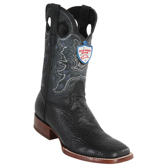 Botas de Tiburon Original Horma Rodeo Cuadrada