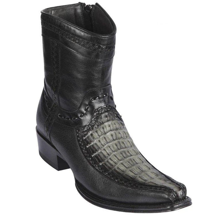 Botas de Cocodrilo Caiman con Venado Horma Europea LAB main image 1