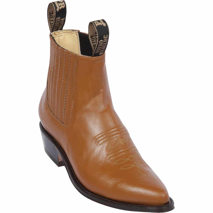 Botin Charro Potro Rebelde Horma Puntal Color Miel PR