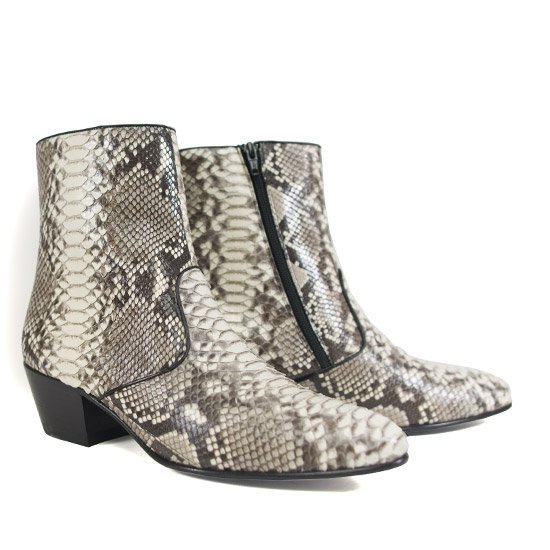 Botines Charros de Piton Original Completo LAB