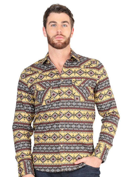 Camisa de Moda Color Amarillo GEN