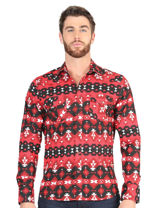 Camisa de Moda El Senor de Los Cielos Color Rojo GEN