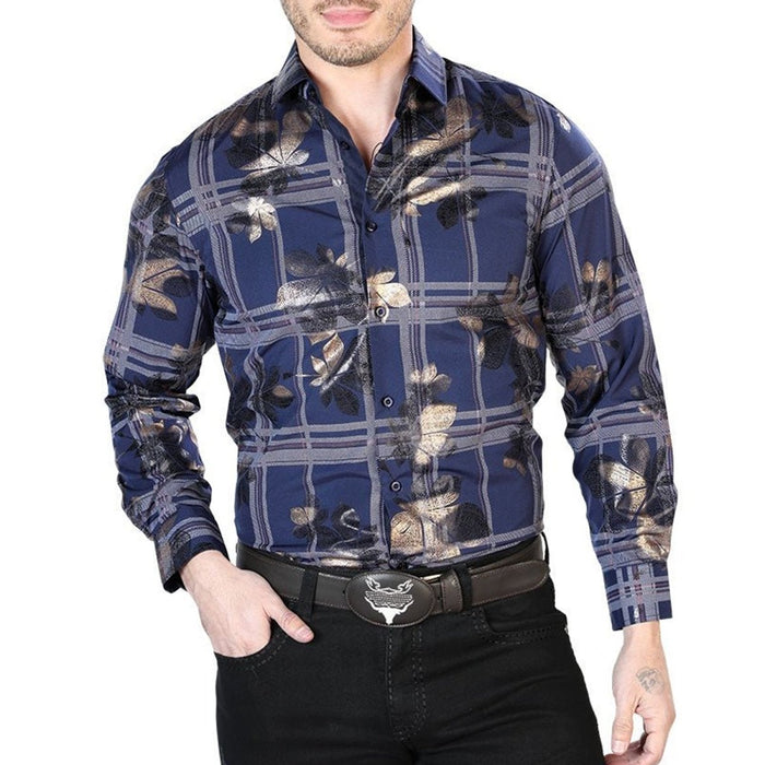 Saco Vaquero Marca El Senor de los Cielos Azul GEN