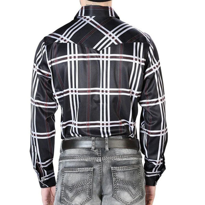Camisa Vaquera de Moda El Senor de los Cielos Negra GEN